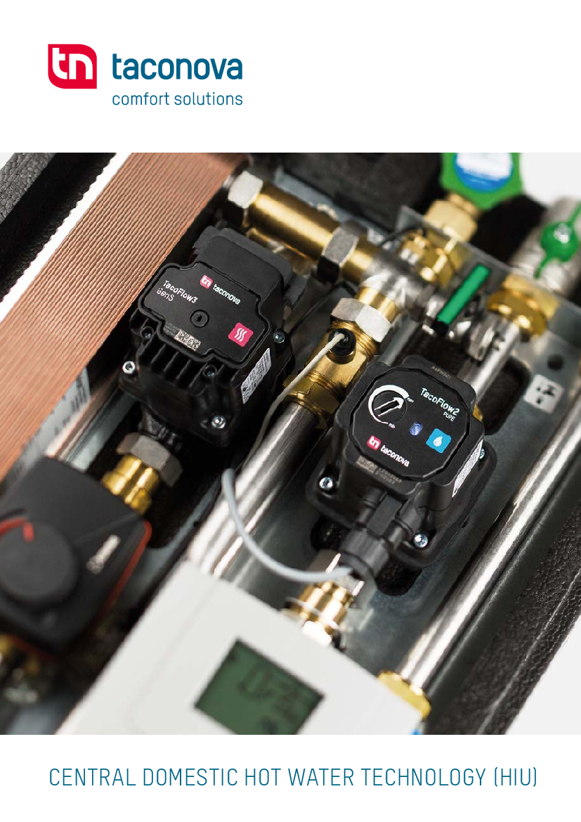 Brochure "Central Domestic Hot Water Technology (HIU)"
